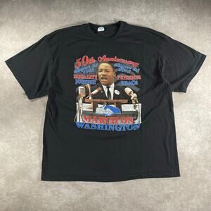 Martin Luther King Rap Tee 2013 March On Washington For Freedom T-shirt